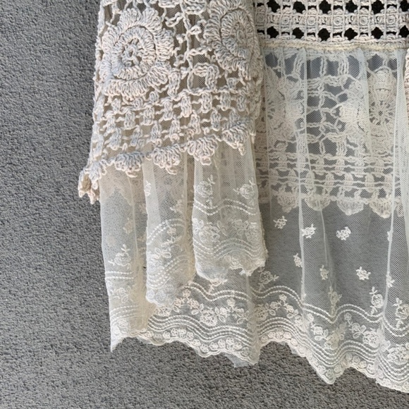 Shop Closing 2DAY Festival Lace Kimono/Vest New! - Picture 2 of 5